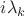 $i\lambda_k$