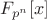 $F_{p^n}[x]$