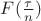 $F(\frac{\tau}{n})$
