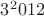 $3^2012$