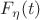 $F_{\eta}(t)$