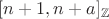 $[n+1,n+a]_{\mathbb{Z}}$