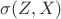 $\sigma(Z,X)$