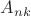 $A_{nk}$