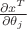 $\frac{\partial{x^T}}{\partial \theta_j}$