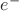 $\ket{e^-}$ $\ket{e^-}$