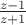 ${\frac {z-1}{z+1}}$