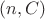 $(n, C)$