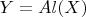 $Y = Al(X)$