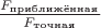 $\frac{F_{\text{приближённая}}}{F_{\text{точная}}}$