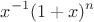$$
x^{-1}(1+x)^n
$$