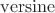 $\operatorname{versine}$