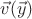 $\vec{v}(\vec{y})$