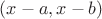 $(x-a,x-b)$