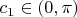 $c_1\in(0,\pi)$