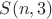 $S(n,3)$