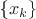 \{$x_k\}$