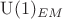 $\mathrm{U}(1)_{EM}$