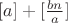 $[a] + [\frac{bn}{a}]$