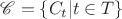$\mathscr{C}=\{C_t|t\in T\}$