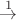 $\overset1{\to}$ $\overset1{\to}$