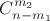 $C_{n-{m_1}}^{m_2}$