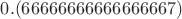 $0.(66666666666666667)$