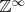 $\mathbb{Z}^\infty$