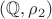 $(\mathbb{Q}, \rho_2)$