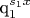 q_1^{s_1x}