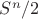 $S^n/2$