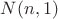 $N(n,1)$
