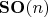 $\mathbf{SO}(n)$
