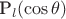 P_l(\cos\theta)