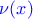 $\color{blue}\nu(x)$