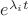 $e^{\lambda_i t}$