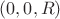 $(0,0,R)$