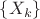 $\{X_k\}$
