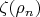 $\zeta(\rho_n)$