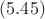 $(5.45)$