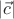$|\vec c|$