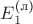 $E_1^{\text{(л)}}$ $E_1^{\text{(л)}}$