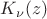 $K_\nu(z)$