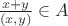 $\frac{x+y}{(x,y)}\in A$