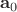 $\mathbf a_0$