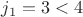 $j_1=3<4$