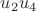 $u_2u_4$