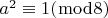 $a^2  \equiv 1(\bmod 8)$