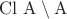 $\rm{Cl}\ A\setminus A$