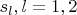 $s_l,l=1,2$